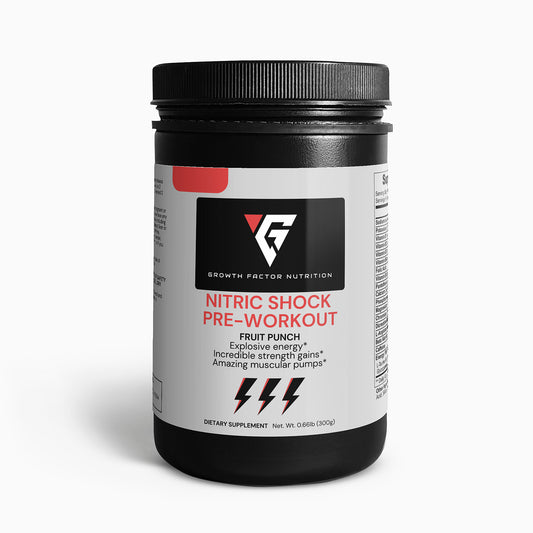 Nitric Shock Pre-Workout Powder (Fruit Punch)